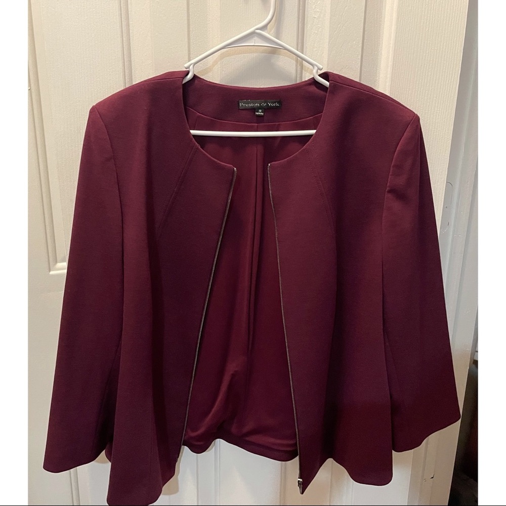 Preston & York Zipped Blazer